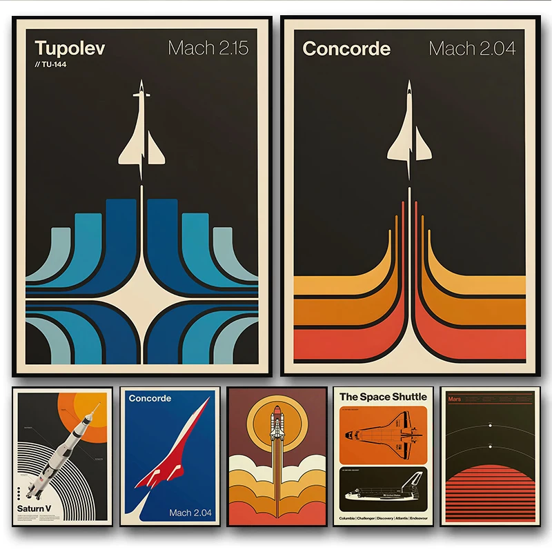 Minimalist Iconic Aviation Sup - огляд і ціна Star Map Poster