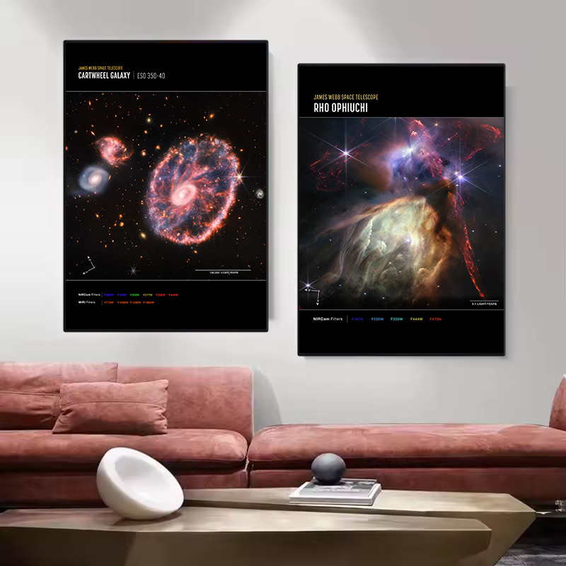 James Webb Telescope Space Pho - огляд і ціна Star Map Poster